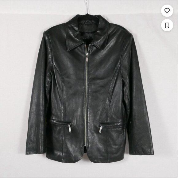 Y2K Valerie Stevens Leather Jacket - Picture 1 of 6